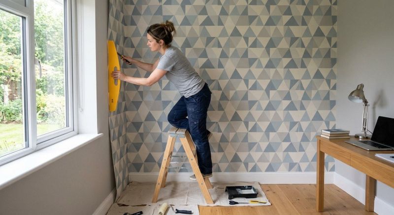 Office Wallpaper Installation in Roswell, GA