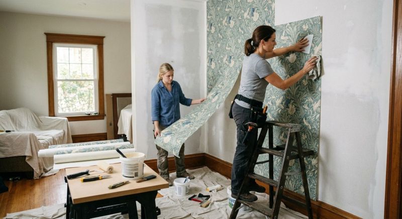 Wallpaper Border Installation in Overland Park, KS