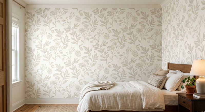 Bedroom Wallpaper Installation in Kansas City, MO