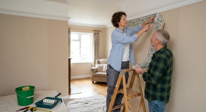 Commercial Wallpapering in Overland Park, KS