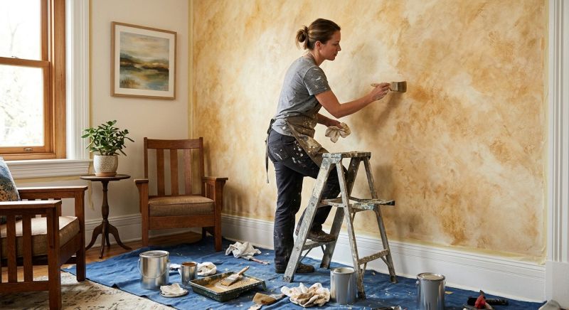 Faux Finish Painting in Alpharetta, GA