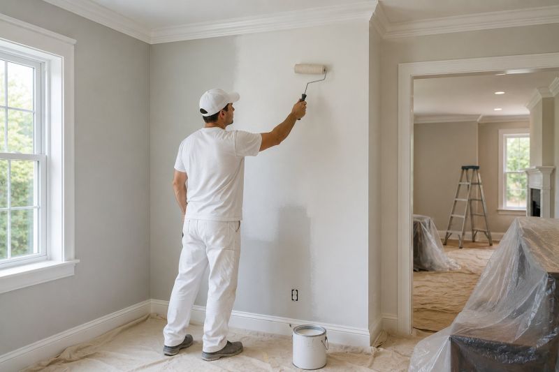 Interior Trim Painting in Kansas City, KS
