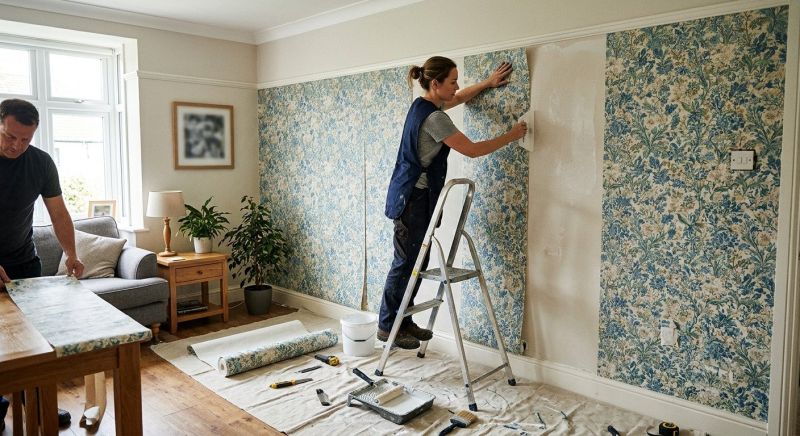 Wall Covering Installation in Conroe, TX