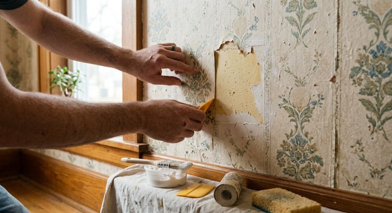 Wallpaper Seam Repair in Kansas City, MO